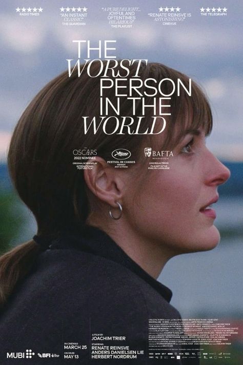 Worst Person In The World, World Movies, Film Poster Design, Movie Poster Wall, Movie Covers, Movie Posters Design, Cinema Posters, Film Inspiration, Movie Trailer