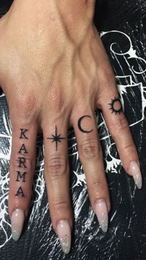 Fingers speak volumes: Knuckle tattoo ideas. Explore bold and concise designs that make a statement with every gesture. Knuckle Tattoo Ideas, Radha Krishna Tattoo Design, Ganesh Tattoo Design, Radha Krishna Tattoo, Knuckle Tattoo, Minimal Tattoo Designs, Tattoo Design Simple, Knuckle Tattoos, Simple Tattoo