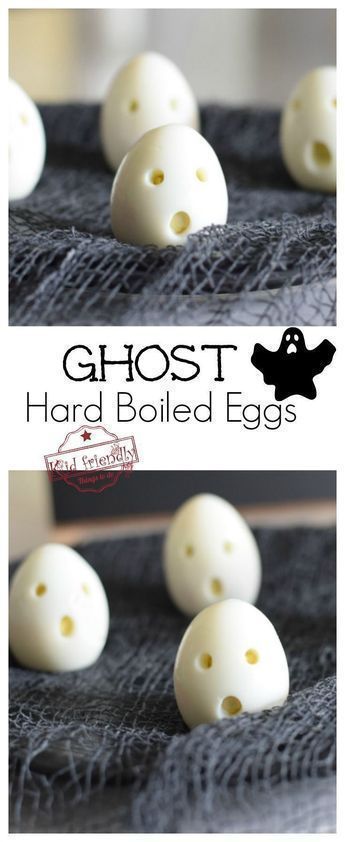 Halloween Fingerfood, Plat Halloween, Menu Halloween, Hardboiled Eggs, Halloween Breakfast, Halloween Lunch, Healthy Halloween Treats, Halloween Fest, Breakfast Eggs