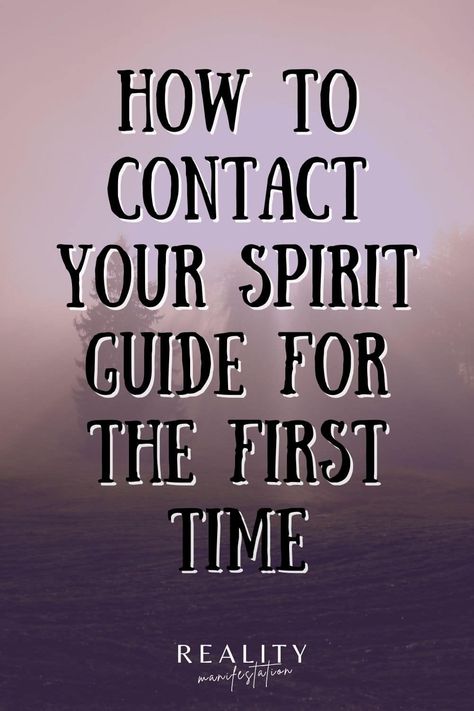 If you've ever wondered if your spirit guides are real, or are unsure of how to contact them then discover for yourself how to communicate with your spirit guides in just 5 simple steps designed for beginners. #SpiritGuides #SpiritGuideCommunication #SpiritGuideMessages Spirit Guide Signs, Spirit Guide Messages, Spirit Guides Meditation, Psychic Development Learning, Spirit Messages, Spirit Communication, Spiritual Awakening Signs, Angel Guide, Witchcraft Spell Books