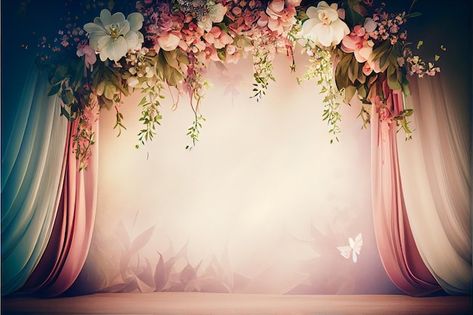 Photo elegant floral wedding backdrop wa... | Premium Photo #Freepik #photo #rose-wallpaper #rose-garden #floral-art #garden-pattern Floral Background Hd, Rose Flower Hd, Floral Wedding Backdrop, Wedding Banner Design, Wedding Photo Background, Backdrop Wallpaper, Birthday Background Design, Elegant Floral Wedding, Wallpaper Background Design