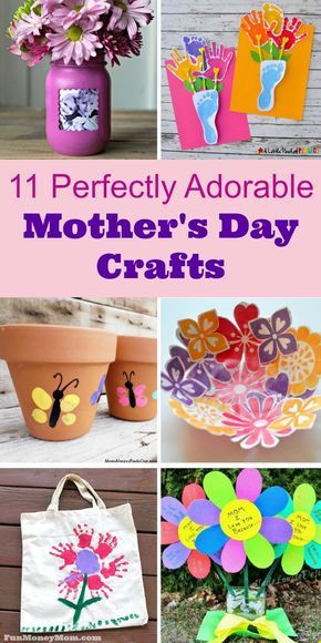 Mother's Day Crafts - Need some great Mother's Day gift ideas? Let the kids create homemade gifts this year with these super cute Mother's Day craft ideas. via @funmoneymom Kid Made Mothers Day Gifts, Mothers Day Plant Gifts Kids, Easy Mothers Day Gifts Diy Kids, Mother’s Day Gift Craft, Easy Cheap Mothers Day Gifts Diy Ideas, Mother's Day Gifts From Toddlers, Preschool Photo Crafts, Mom Day Crafts For Kids, Mom And Me Crafts