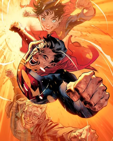 But together.. We are more than we can even imagine! 🔥🔥🔥 👊 🔥🔥🔥 Colors by great @alejandro_sanchez_colorist  and words by the only one… Superman Gifts, Superman Artwork, Superman Wallpaper, Superman Art, Superman Comic, Dc Comics Superman, Arte Dc Comics, Dc Comics Artwork, Bd Comics