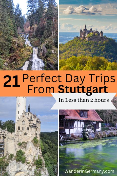 Stuttgart Day Trip Stuttgart, Day Trips From Stuttgart Germany, 1 Day Trip, Travel 2024, Hohenzollern Castle, Germany Trip, Moving To Germany, 2024 Ideas, Rhine River