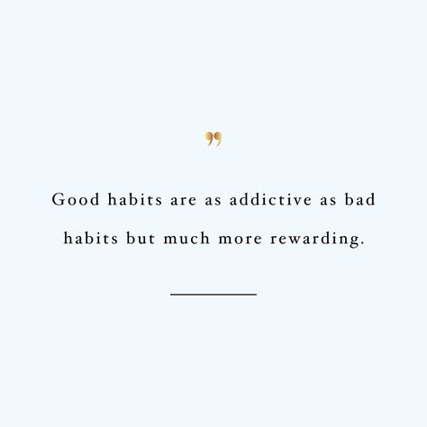 Addicted to good habits! Browse our collection of motivational fitness and self-care quotes and get instant exercise and healthy lifestyle inspiration. Stay focused and get fit, healthy and happy! https://www.spotebi.com/workout-motivation/addicted-to-good-habits/ Healthy Motivation Quotes, Healthy Lifestyle Motivation Quotes, Quotes Background, Motivasi Diet, Women Boss, Habit Quotes, Healthy Quotes, Motivational Fitness, Healthy Lifestyle Quotes
