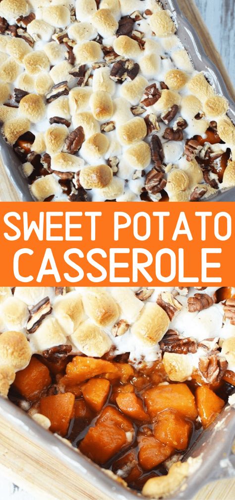 Healthy Sweet Potato Casserole, Sweet Potato Marshmallow Casserole, Sweet Potato Crunch, Sweet Potato Casserole Healthy, Best Sweet Potato Casserole, Healthy Potato, Sweet Potato Casserole Easy, Healthy Sweet Potato, Gluten Free Sweet Potato