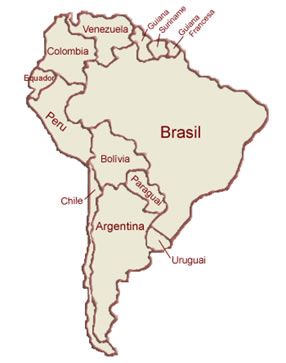 Brasil e América do Sul Peru, Social Studies, Geography, America Do Sul, Color Drawing Art, Colorful Drawings, Bolivia, Chile, World Map