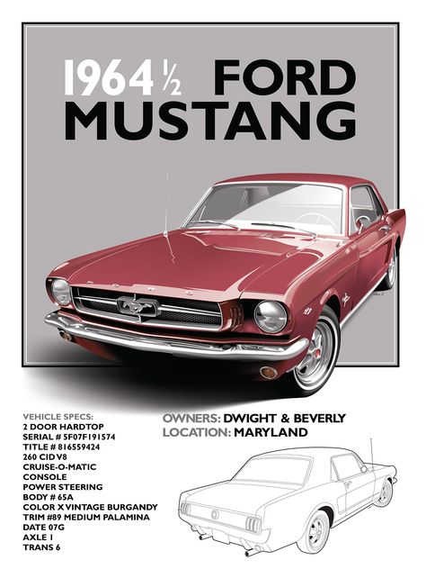 Eternal Life Designs - Ford Mustang Show Poster #eternallifedesigns, #fordmustang, #1964mustang, #classiccar, #musclecar, #digitalillustration, #vectorart, #carart Vintage Mustang Poster, Vintage Car Poster Design, Car Posters Aesthetic, Old Car Posters, Car Posters Vintage, Brands Poster, Car Show Poster, Ford Mustang Poster, Vintage Car Posters