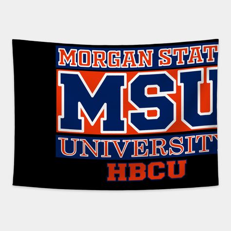 Morgan State University -- Choose from our vast selection of tapestries to match with your desired size to make the perfect custom tapestry. Pick your favorite: Movies, TV Shows, Art, and so much more! Available in small, medium, large. Perfect for decorations in apartments, bedrooms, and dorm rooms.