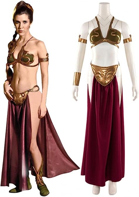 Princess Dresses For Adults, Halloween Costumes Dress, Leia Cosplay, Princess Leia Costume, Cosplay Halloween Costumes, Costume Lingerie, Leia Costume, Halloween Princess, Halloween Costumes For Couples