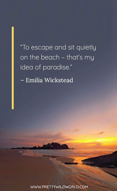 Best Beach Quotes: The Top 45 Quotes About Beach, Sand, and Sunsets Quotes About Beach, Seashore Quotes, Sunset Quotes Life, Beach Sunset Quotes, Short Beach Quotes, Beach Quotes Inspirational, Citation Nature, Beach Instagram Captions, Nature Quotes Inspirational