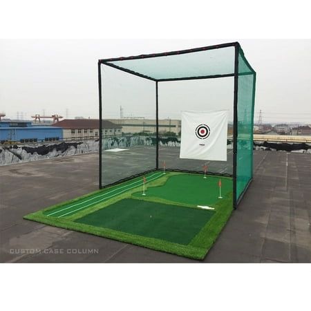 Golf Putt, Simulator Room, Golf Practice Net, Golf Simulator Room, Backyard Sports, Golf Driving Range, Golf Net, Golf Simulator, Swing Trainer