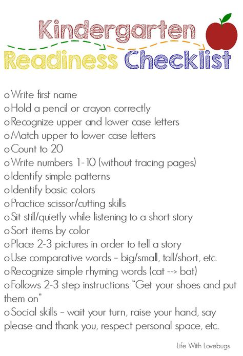 Kindergarten Checklist, Getting Ready For Kindergarten, Kindergarten Readiness Checklist, Kindergarten Goals, Preschool Assessment, Ready For Kindergarten, Preschool Prep, Homeschool Preschool Activities, Homeschool Preschool Curriculum