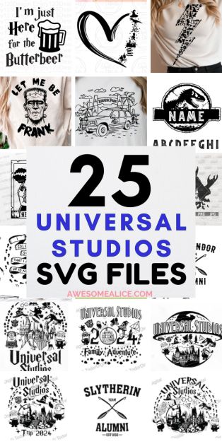 Planning a family trip to Orlando? Don't miss out on these FREE 25 Universal Studios Family Vacation SVG files for Cricut! Perfect for crafting shirts and souvenirs with your Cricut or Silhouette. Get inspired with fun design ideas to make your trip unforgettable! #SVGfilesforCricut #Free #Shirts #Orlando #Family #Cricut #Silhouette #Ideas #Fun Universal Studios Svg Free, Matching Shirts For Universal Studios, Cricut Universal Studios Shirt, Family Universal Shirts, Free Disney Svgs For Cricut, Universal Studios Svg Files Free, Diy Universal Studios Shirts Ideas, Universal Studios Bounding Outfits, Universal Studio Family Shirts Ideas