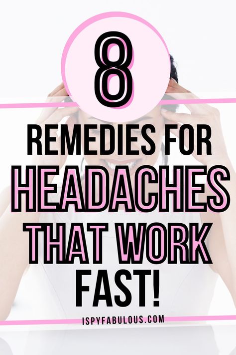 Tired of headaches interrupting your life? Check out these 8 natural remedies that may give you a little relief! #headaches #migraines #clusterheadache #naturalremedies #wellness Getting Rid Of Headaches, Home Remedy For Headache, Natural Headache, Throbbing Headache, Constant Headaches, Migraine Prevention, Natural Headache Remedies, Health And Fitness Magazine, Migraine Relief