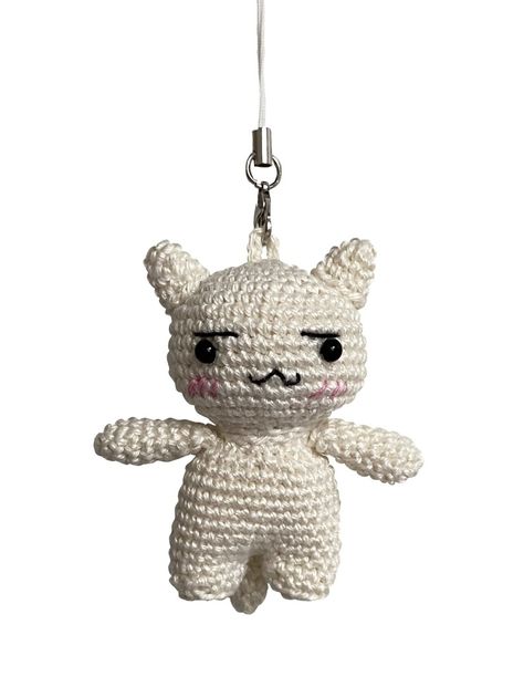 #keychain #kawaii #japan #toroinoue #井上トロ #crochet #handmade #knitting #amigurumi Amigurumi Patterns, Kawaii, Toro Inoue Crochet Pattern, Crochet Toro Inoue, Japan Crochet, Crochet Cat Keychain, Gift Ideas Cute, Crochet Gift Ideas, Keychain Kawaii