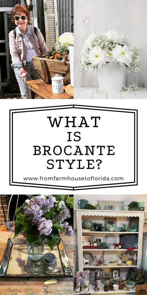 Country Brocante Style, French Brocante Style, Brocante French Vintage, Vintage French Country Decorating, French Antique Decor, French Industrial Decor, Modern French Farmhouse Decor, Modern French Country Decorating, Antique French Decor