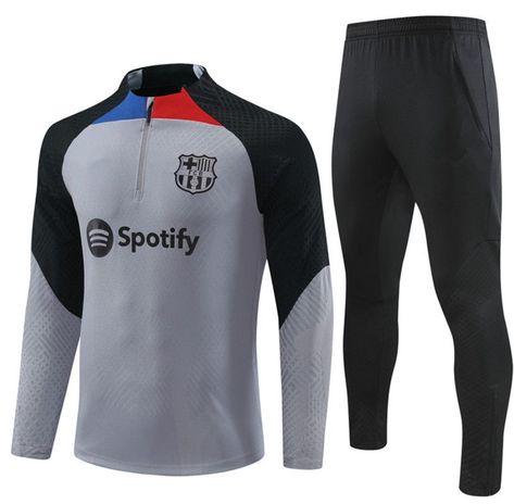 Barcelona Tracksuit, Football Tracksuits, Barcelona Training, Ansu Fati, Soccer Pants, Training Suit, Barcelona Football, Tracksuit Men, Training Kit