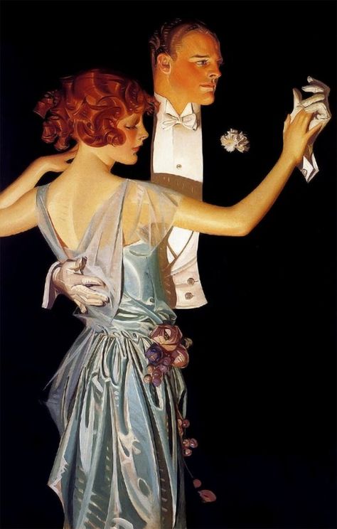 Joseph Christian Leyendecker, J.c Leyendecker, Jc Leyendecker, Fall Ball, Historical Painting, 인물 드로잉, Arte Inspo, 영감을 주는 캐릭터, Pose Reference Photo