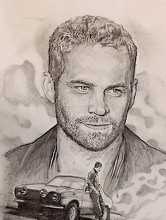 "SEE YOU AGAIN" COVER #Furious7 #PaulWalker Pencil Drawing Tutorials, Fantastic Drawing, Celebrity Art Portraits, Desenhos Harry Potter, Caricature Drawing, Celebrity Drawings, Moon Photography, Aspiring Artist, Drawing Design