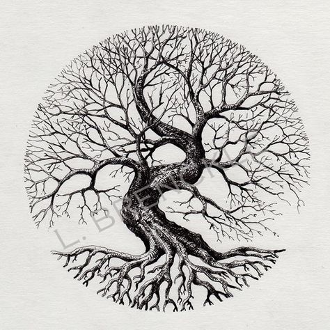 circle tree | Circle tattoos, Tree of life tattoo, Tree tattoo Art In A Circle Drawing, Tree Of Life Compass Tattoo, Tree Of Life Tattoo Outline, Celtic Tree Of Life Drawing, Celtic Mythology Tattoo, Tree Of Life Art Drawing, Life Tree Drawing, Life Tree Tattoo, Circle Of Life Art