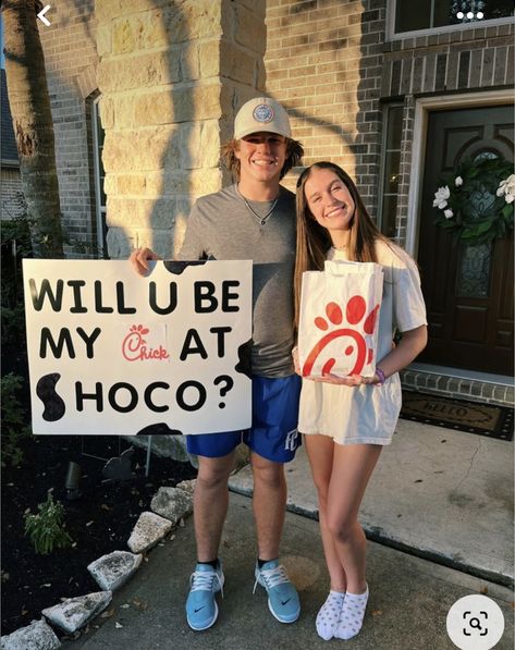 Corny Hoco Signs, Chic Fil A Hoco Proposal, Ice Spice Hoco Proposal, Cute Ways To Ask To Hoco, Chickfila Hoco Proposals, Lemonade Hoco Proposal, Clever Hoco Proposals, Dutch Bros Hoco Proposals, Squishmallow Hoco Proposal