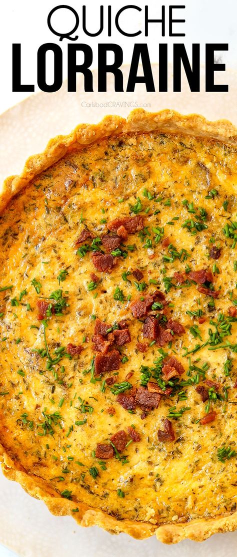 Lorraine, Quiche, Best Quiche Lorraine Recipe, Best Quiche, Homemade Quiche, Quiche Lorraine Recipe, Homemade Pie Crust Recipe, Quiche Recipes Easy, Bacon Quiche