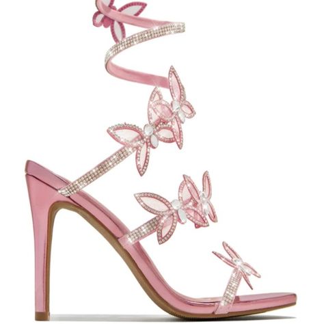 WINX BUTTERFLY HEELS - PINK
EMBELLISHED AROUND THE ANKLE COIL HEELS Butterfly Shoe, Fantasy Butterfly, Butterfly Heels, Shoe Model, Blazers Shoes, Butterfly Shoes, Pretty Heels, Beautiful Butterfly Photography, Color Menta