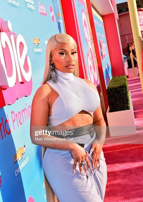 Nicki Minaj At Barbie Premier, New Nicki Minaj 2023, Barbie Premiere, Onika Maraj, Nicki Minaj Outfits, New Nicki Minaj, Nicki Minaj Barbie, Nicki Minaj Pictures, People Of Interest