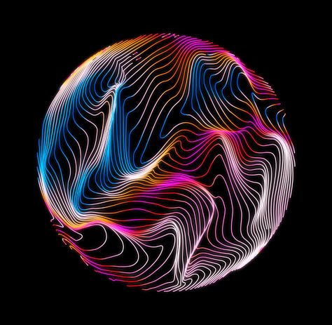 Polychromatic on Behance Graphic Design Circle, Circle Abstract, Acid Art, Music Visualization, Sensory Art, Dream Painting, Certificate Design, Graphic Design Projects, Dream Design