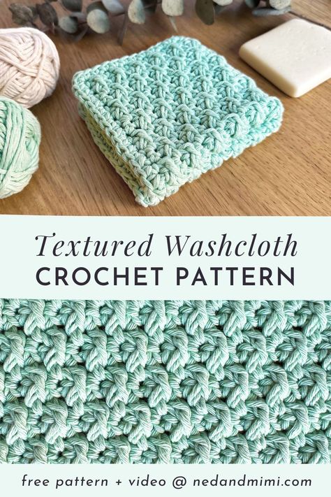 Free FPdc Crochet Dishcloth Pattern Amigurumi Patterns, Fpdc Crochet Stitch, Crochet Washcloth Free Pattern, Crochet Dishcloth Pattern, Crochet Washcloth Free, Crochet Dish Cloth Free Pattern, Crochet Washcloths, Crochet Washcloth Pattern, Dishcloth Crochet Pattern