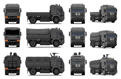 Truck Concept Art, Truck Concept, Tactical Truck, Mortal Kombat 11, Combat Armor, Armored Truck, Military Hardware, Army Truck, Anime Military