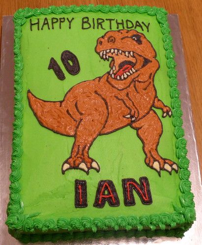 Jesus Birthday Cake, T Rex Cake, Make A Dinosaur, Cake For Her, Reading Learning, Dino Cake, Dinosaur Birthday Cakes, 4th Birthday Cakes, Dinosaur Themed Birthday Party