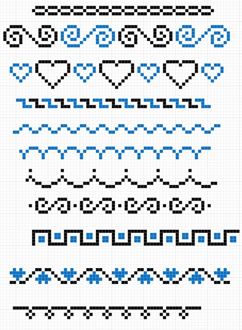 Juliefoo: Cross Stitch Patterns! Cross Stitch Banner Pattern, Cross Stitch Heart Border, Cross Stitch Simple Pattern, Cross Stitch Borders Simple, Cross Stitch Heart Pattern, Free Crochet Stitches, Cross Stitch Border, Corak Sulaman, Cross Stitch Borders Corner