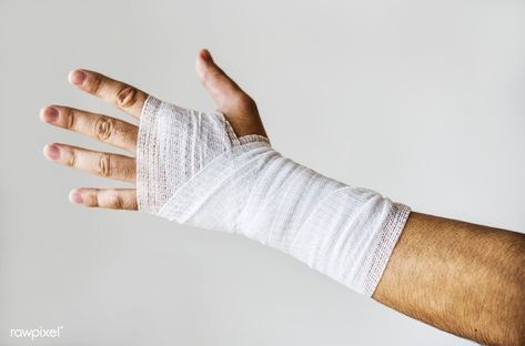 Arm Bandage Wrap, Arm Bandages Aesthetique, Aesthetic Bandages, Bandage Arm Aesthetic, Wwe Attire, Bandaged Arm, Knife Thrower, Arm Wraps, Bandaged Hands