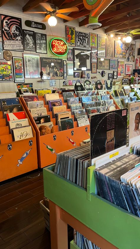 Retro Record Shop, 70s Record Store, Vinyl Shop Aesthetic, Record Shop Aesthetic, Vintage Record Shop, Record Store Aesthetic, Vinyl Shop, Vinyl Record Shop, Vinyl Aesthetic