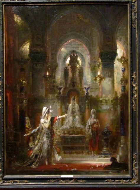 Gustave Moreau | Salomé Dancing before Herod, 1876. Oil on canvas. (1826-1898) Hammer Museum Art History, Musée Gustave Moreau, Gustave Moreau, Arte Peculiar, Art Classique, Caravaggio, Art Moderne, Dark Art, Classic Art