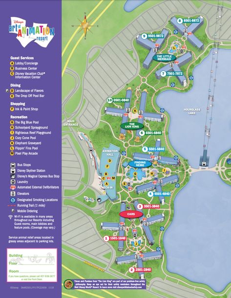 Art of Animation Resort Map Disney Art Of Animation Resort, Art Of Animation Disney World, Disney Map, Disney World Map, Disney Art Of Animation, Art Of Animation Resort, Disney Resort Hotels, Disney World Christmas, Disney 2024