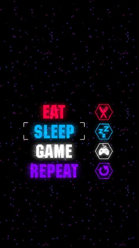 Eat Sleep Game Repeat Wallpaper, 8k Wallpaper Iphone Black Anime, Gamer Wallpaper Aesthetic, Game Over Wallpaper, Log Wallpaper, Gamer Wallpaper, 4k Gaming Wallpaper, Eat Sleep Game Repeat, Simplistic Wallpaper