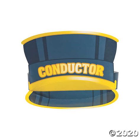Polar Express Conductor, Train Song, Train Conductor Hat, Polar Express Christmas Party, Train Party Favors, Train Hat, School Performance, Conductor Hat, Train Museum