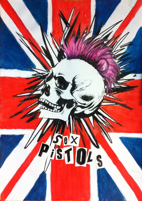 Punk Rock Wallpaper, Punk Artwork, Rock Artwork, British Punk, Punk Culture, Arte Punk, Music Art Print, Rock N Roll Art, Punk Poster