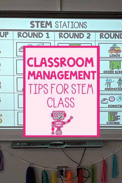 Elementary Science Classroom Setup, Stem Organization Classroom, Stem Technology Activities Elementary, Stem Elementary Classroom, Stem Stations Kindergarten, Steam Lab Elementary Decor, Stem Stations Elementary, Stem Classroom Door Ideas, Stem Areas In Classroom