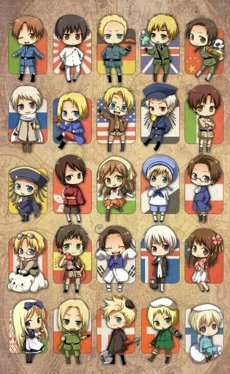 Hetalia characters and their flags Kawaii, Sistem Solar, Haruhi Suzumiya, Hetalia Characters, Hetalia Axis Powers, Health Journey, Axis Powers, Blood Sugar, Hetalia