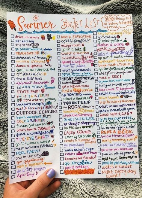 Cute Lists, Cute Stuff To Make, Fun Summer Ideas, Diy Bullet Journal, Things To Do List, Summer Bucket List For Teens, Ultimate Summer Bucket List, Bucket List For Teens, Summer To Do List