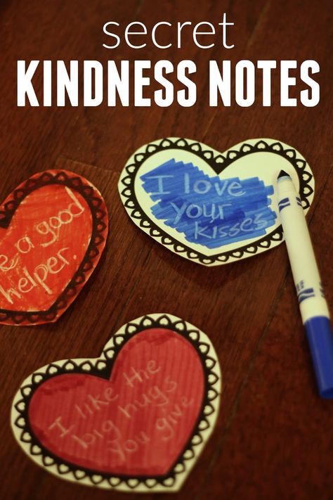 Secret Kindness Notes - Toddler Approved Kindness Crafts Preschool, Kindness Potions, Flow Activities, Kindness Squad, Sel Crafts, Kindness Crafts, Kindness Club, Kindness Notes, Pictures Of Kids