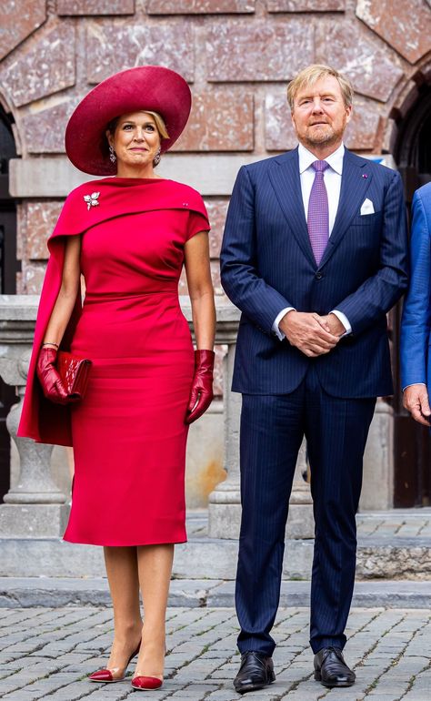 Queen Maxima Style, Royal Wedding Outfits, Royalty Dresses, Modest Girly Outfits, Royal Dress, Funeral Outfit, Royal Portraits, Style Royal, Queen Outfit