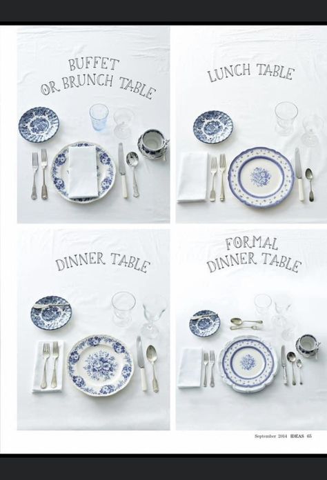 Dinner Place Settings Formal, Dinner Party For 4 Table Settings, Formal Breakfast Table Setting, Table Setting Rules, Formal Plate Set Up, Table Setting Placement, Fine Dining Place Setting, Family Dinner Setting, 9 Course Meal Dinners
