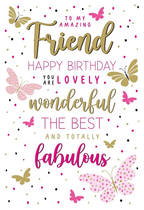 Happy Birthday Dear Friend, Happy Birthday Wishes Pics, Birthday Wishes Pics, Happy Birthday My Friend, Happy Birthday Wishes Messages, Beautiful Birthday Wishes, Friend Birthday Card, Cherry Orchard, Birthday Wishes Greetings