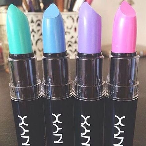 ᏁᎥƙƘᎥ ℒᎧᏤᏋᎦ Make Up Looks, Pastel, Pastel Lipstick, Neon Lipstick, Gorgeous Makeup Looks, Gorgeous Makeup, Makeup Bag, Sign In, Makeup Looks