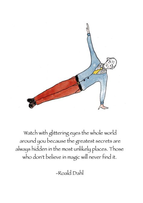 The Wonderful Story Of Henry Sugar, Henry Sugar, Eyes Yoga, Sugar Quotes, Watch With Glittering Eyes, Christmas Yoga, Roald Dahl Quotes, Yoga Illustration, Shel Silverstein